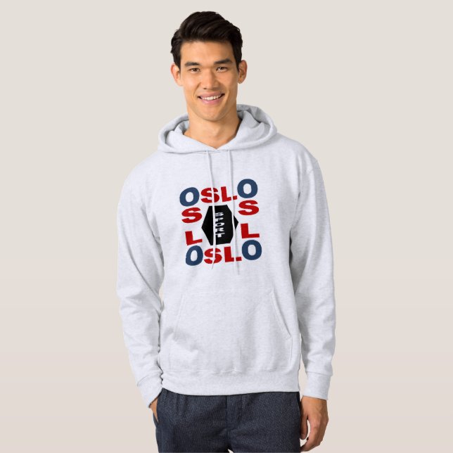 SWEAT A CAPUCHE BASIC OSLO SPORT HOODIE (Front Full)