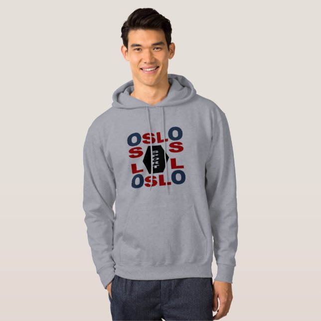 SWEAT A CAPUCHE BASIC OSLO SPORT HOODIE (Front Full)