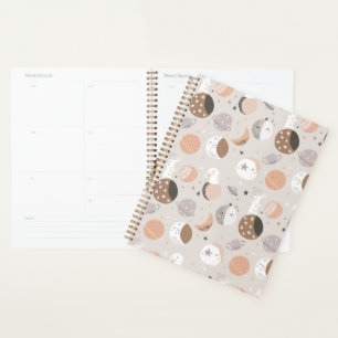 Sweat Dream Bunnies In Space Pattern Planner