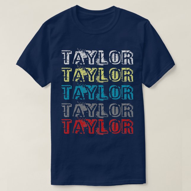 Sweat Heart TAYLOR Love Retro Design Funny Boys Gi T-Shirt (Design Front)