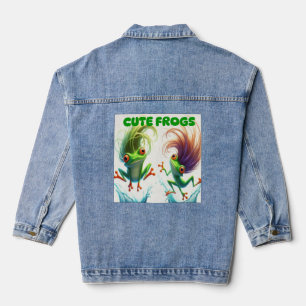 sweat jacket funny frog 