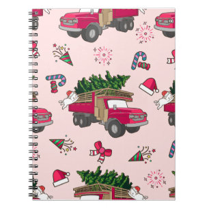 Sweat Merry and Bright Christmas Family Holiday Notebook