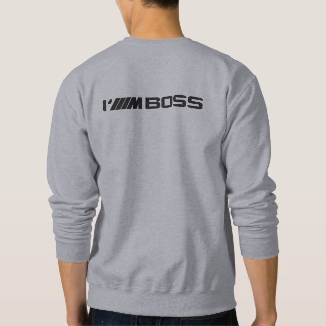 Sweater "I ///M Boss" BMW (Back)