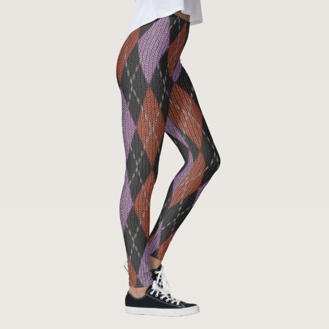 Sweater Pattern Leggings (Right)