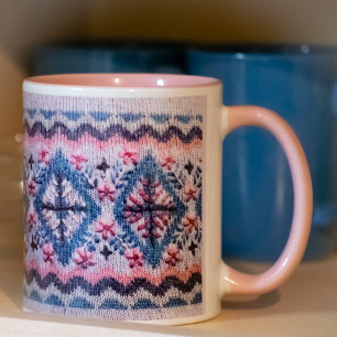 Sweater (pink) combo  mug