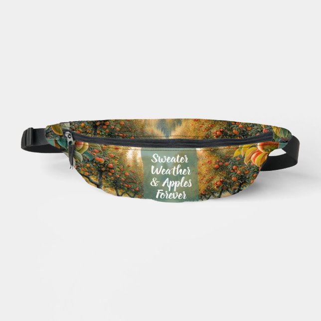Sweater Weather & Apples Forever Fanny Pack (Front)