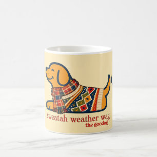 Sweater Weather Dog Lover Coffee Mug