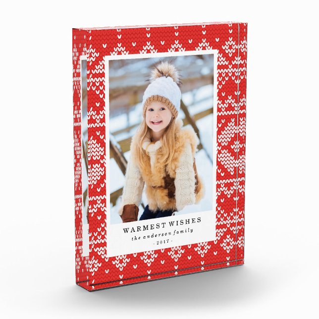 Sweater Weather | Holiday Photo Block (Left)