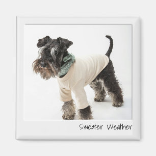 Sweater Weather Instant Camera Custom Magnet