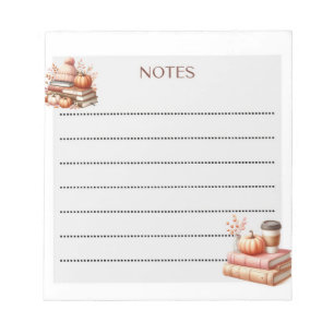 Sweater Weather Scribbles - Autumn Notepad