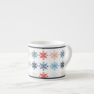 Sweater Weather Snowflake Espresso Cup