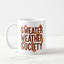 Sweater Weather Society Plaid Letter Fill 