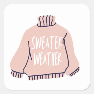 Sweater Weather Sticker