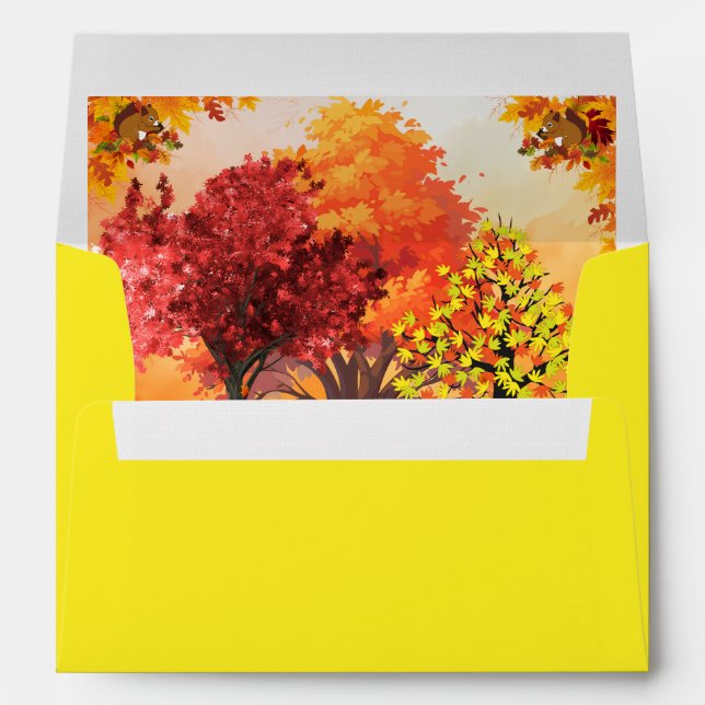 Sweater Weather Yellow Envelopes (Back (Bottom))