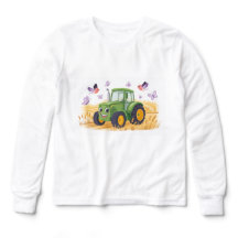 sweater with tractor motive