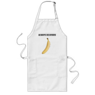 sweating banana long apron