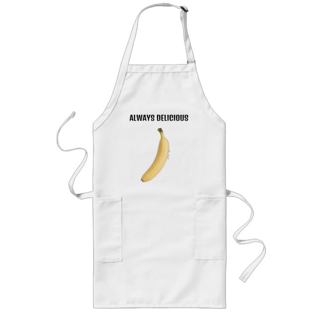 sweating banana long apron (Front)