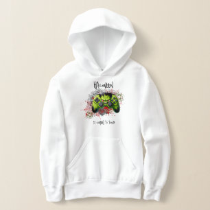 Sweatshirt "HALLOWEEN is coming to town" Monster