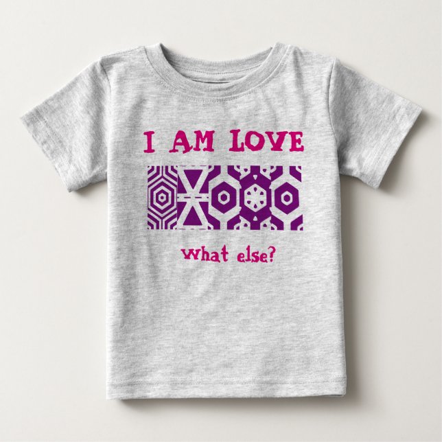 Sweatshirt "I AM LOVE" Baby T-Shirt (Front)
