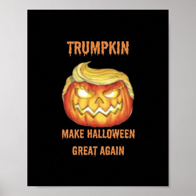 Sweatshirt, Trumpkin, Halloween Classic Poster (Front)
