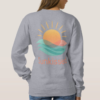 Sweatshirt with summer feelings "Sunkissed"
