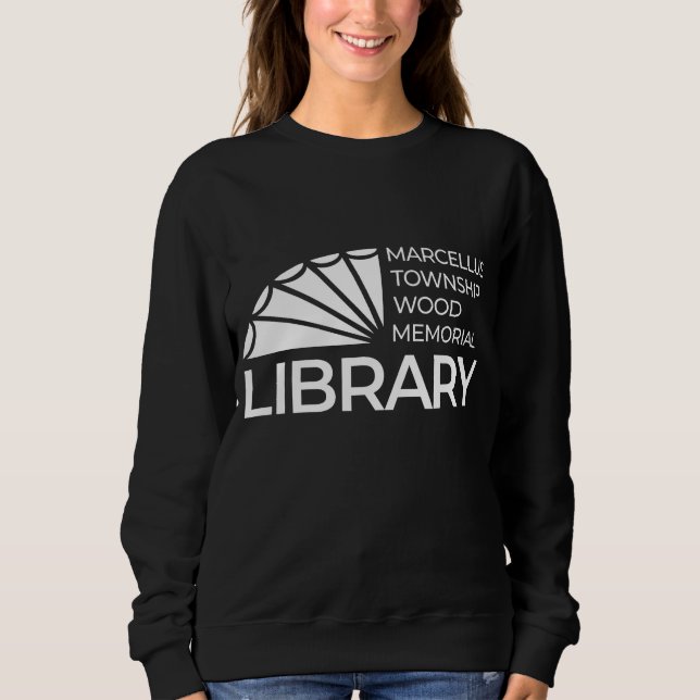 Sweatshirt with white logo (Front)