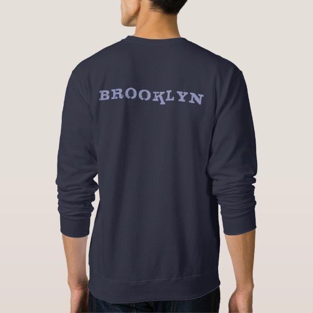 Sweatshirts Customise Brooklyn Nyc New York (Back)