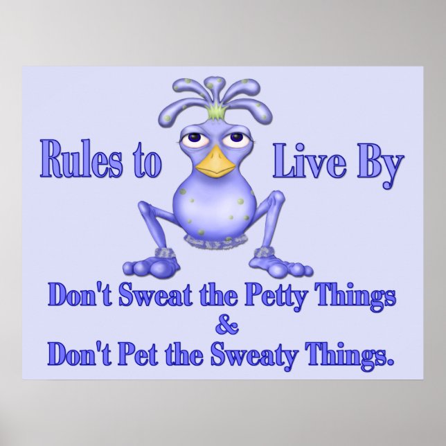 Sweaty Things Poster (Front)