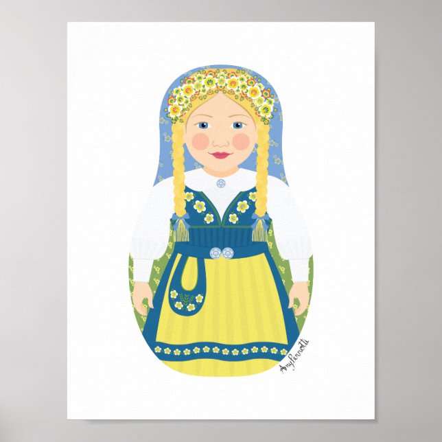 Swede Matryoshka Poster (Front)