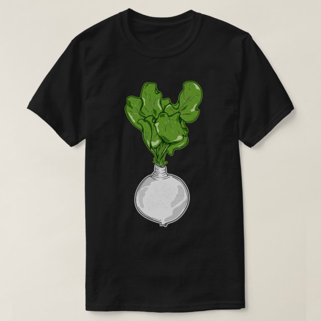 Swede Vegetable T-Shirt (Design Front)