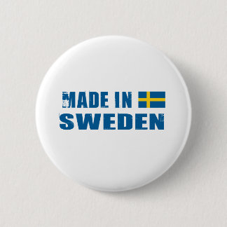 SWEDEN 6 CM ROUND BADGE