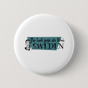 SWEDEN 6 CM ROUND BADGE