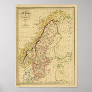 Sweden and Norway 3 Poster
