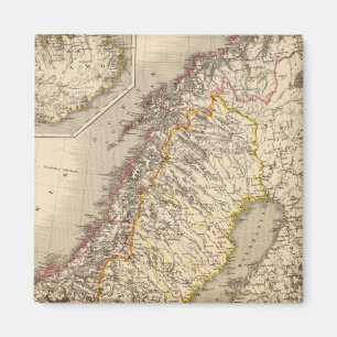 Sweden and Norway 5 Magnet