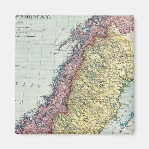 Sweden and Norway 5 Magnet