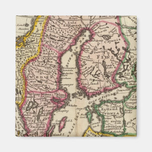 Sweden and Norway 6 Magnet