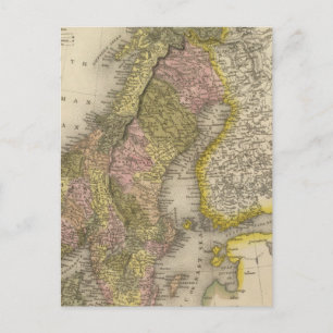 Sweden and Norway Postcard