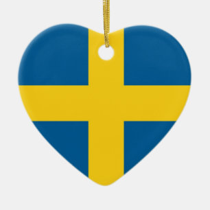 SWEDEN CERAMIC TREE DECORATION
