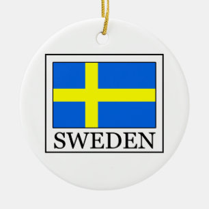 Sweden Ceramic Tree Decoration