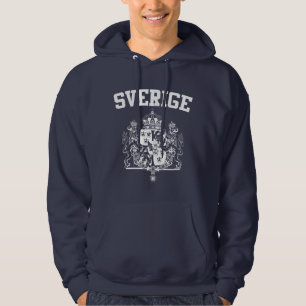 Sweden Coat of Arms Hoodie