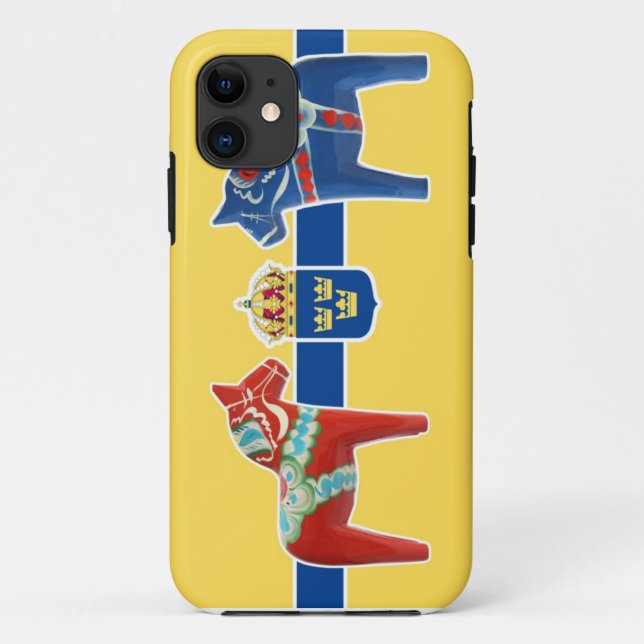 Sweden Dala Coat of Arms Case-Mate iPhone Case (Back)