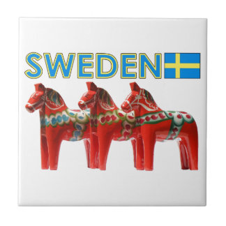 Sweden Dala Horses Tile