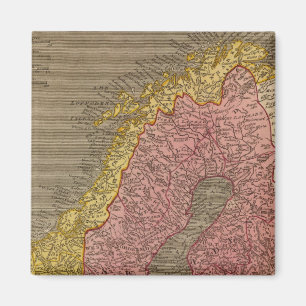 Sweden, Denmark, Norway Magnet