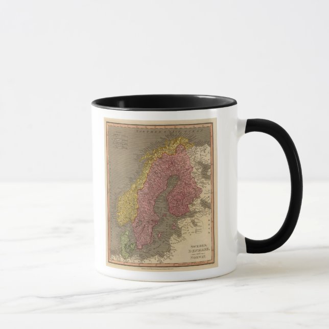 Sweden, Denmark, Norway Mug (Right)