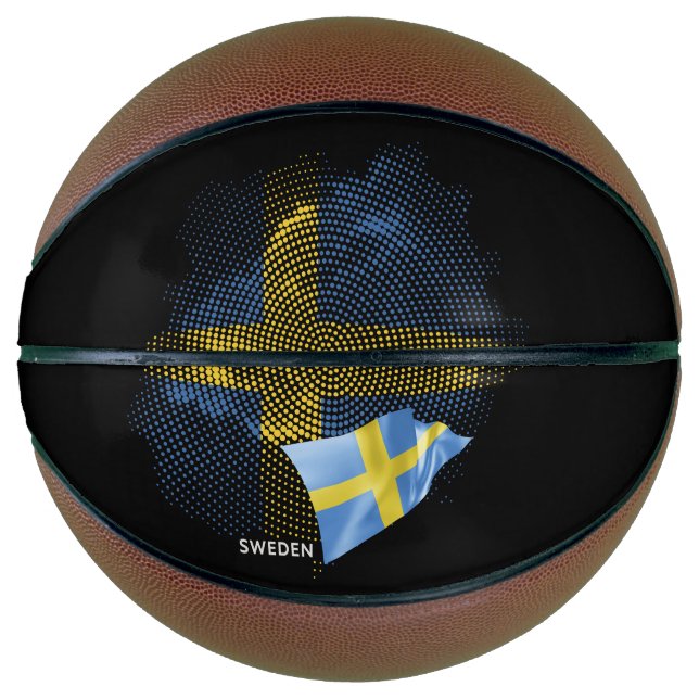 Sweden flag basketball (Front)