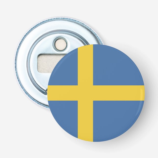 Sweden flag bottle opener (Front)