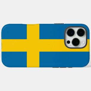 Sweden Flag iPhone 16 Pro Max Case