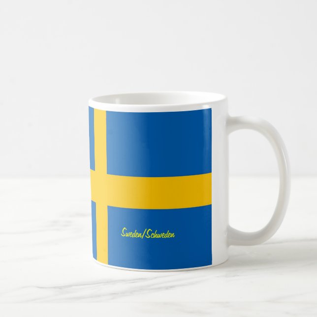 sweden flag coffee mug (Right)