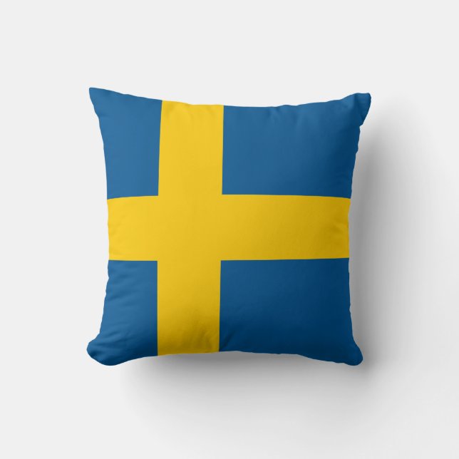 Sweden Flag Cushion (Front)