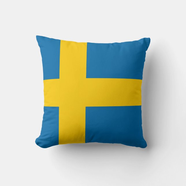 Sweden flag cushion (Front)
